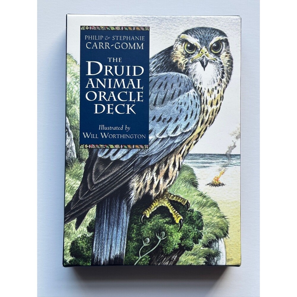 The Druid Animal Oracle Deck By Philip Carr-Gomm, Stephanie Carr-Gomm, Will Wort